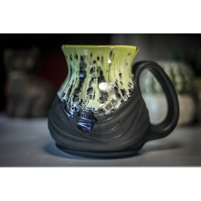 19-E PROTOTYPE Flared Textured Mug, 21 oz.