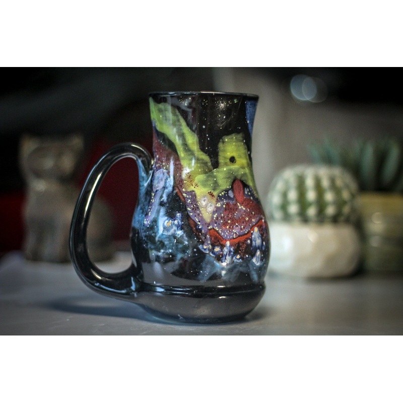 22-A Stellar Barely Flared Acorn Mug, 18 oz.