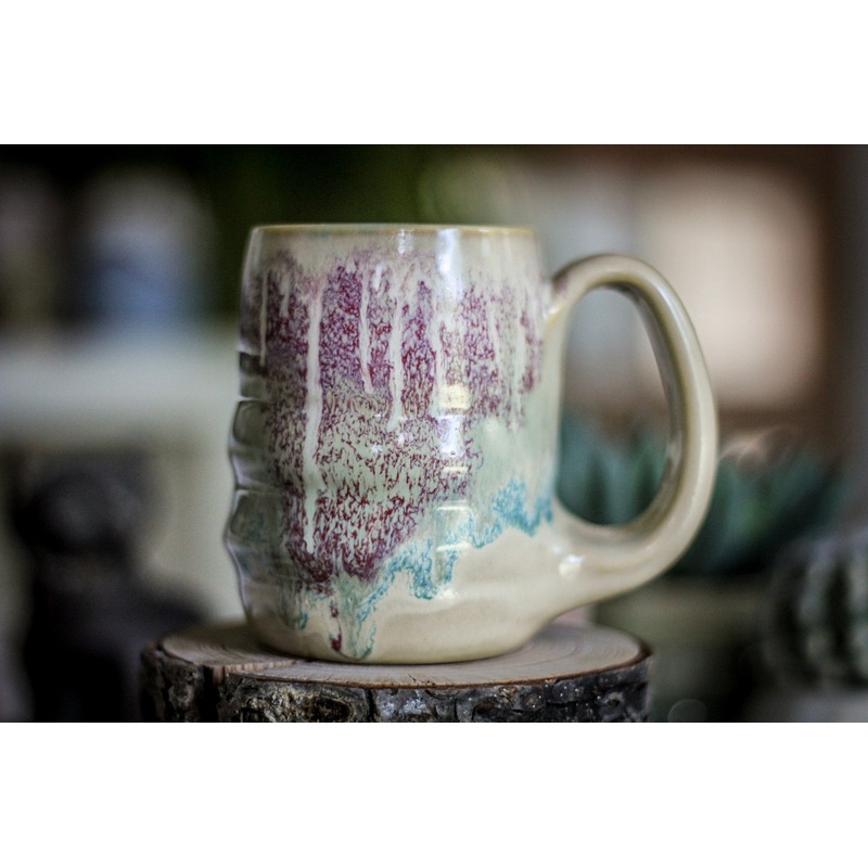 26-G  EXPERIMENT Textured Mug, 10 oz.