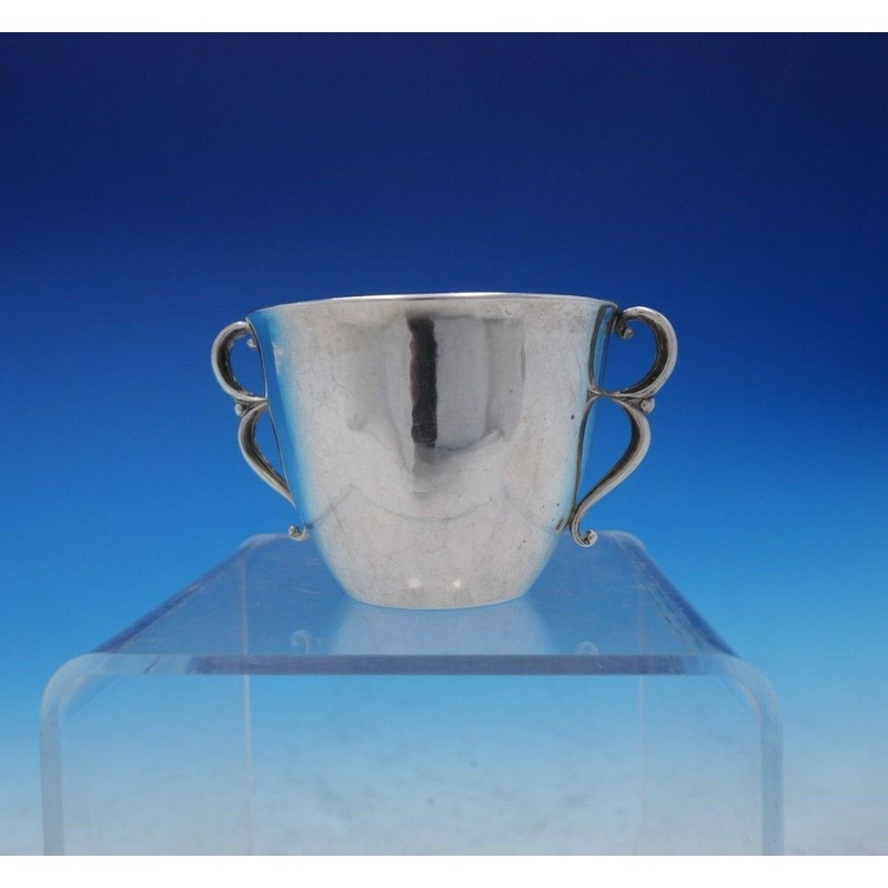 Georg Jensen Child's Cup / Baby's Cup Hand Hammered with 2 Handles #373A (#3838)