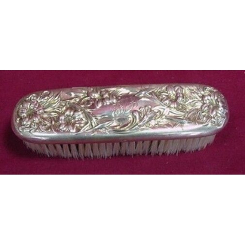 Lily by Whiting Sterling Clothes Brush