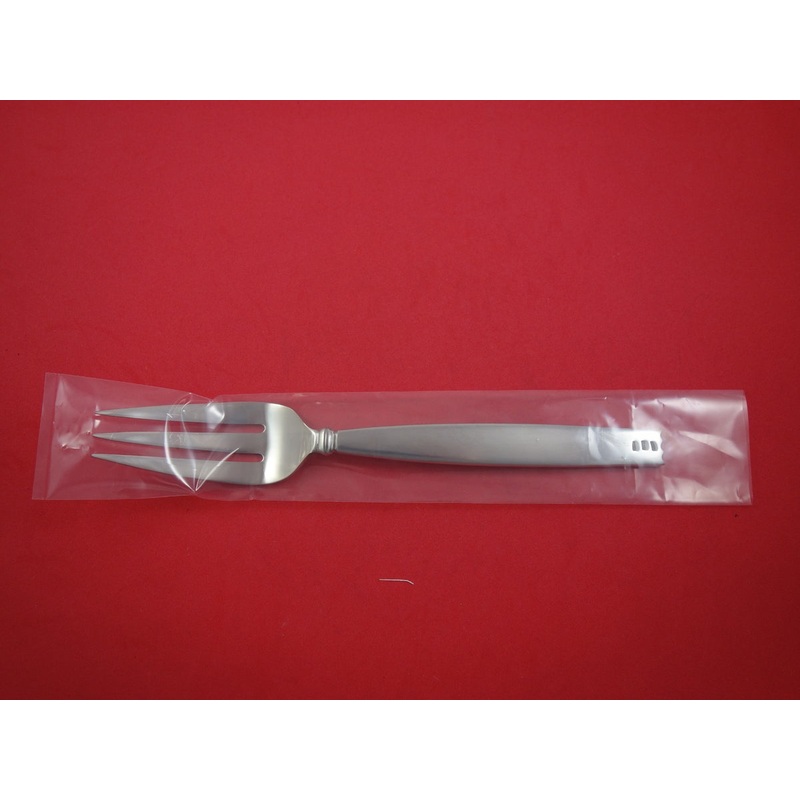 Zig Zag by Lisa Jenks Stainless Steel Cold Meat Fork 9 1/2" New