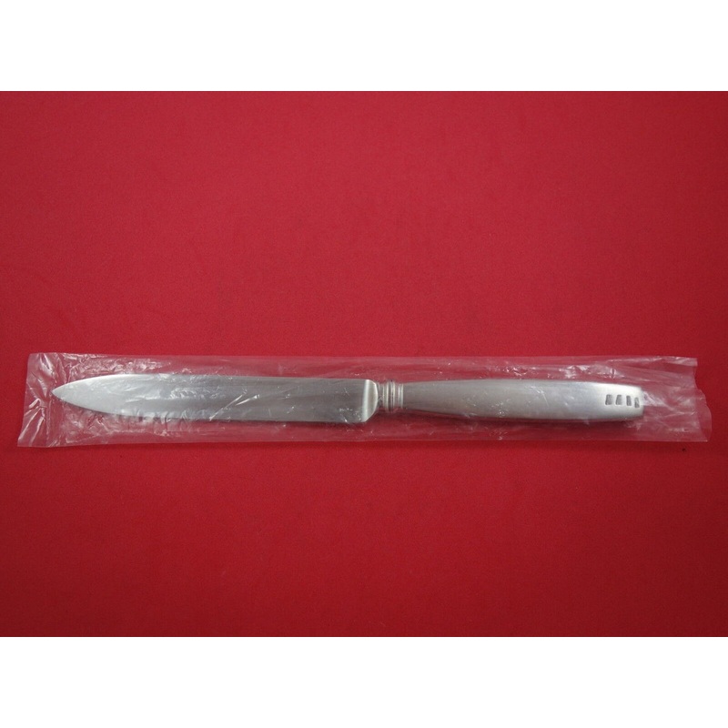 Zig Zag by Lisa Jenks Stainless Steel Dinner Knife 10 1/8" New Flatware