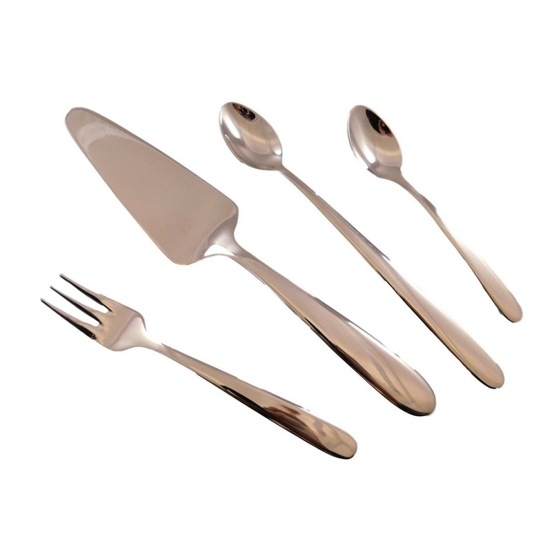 Daily Line by Villeroy & Boch Stainless Serving After Dinner / Dessert Set 37 pc