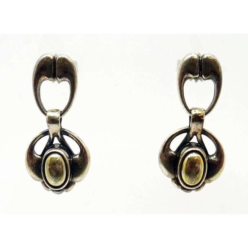 Georg Jensen 2006 Sterling Dangle Earrings (#J3340)