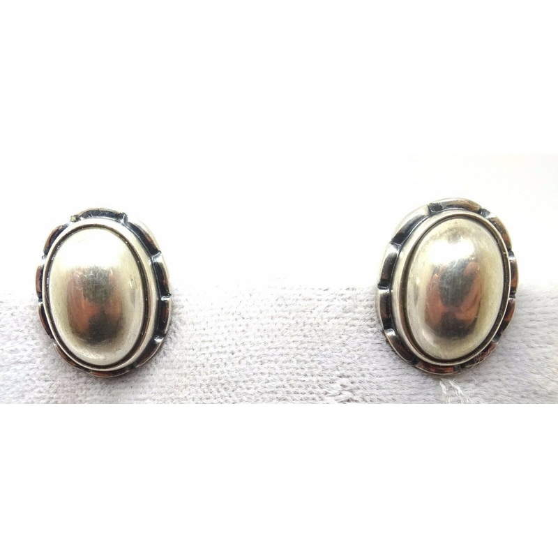 Georg Jensen Sterling 2001 Earrings (#J3498)