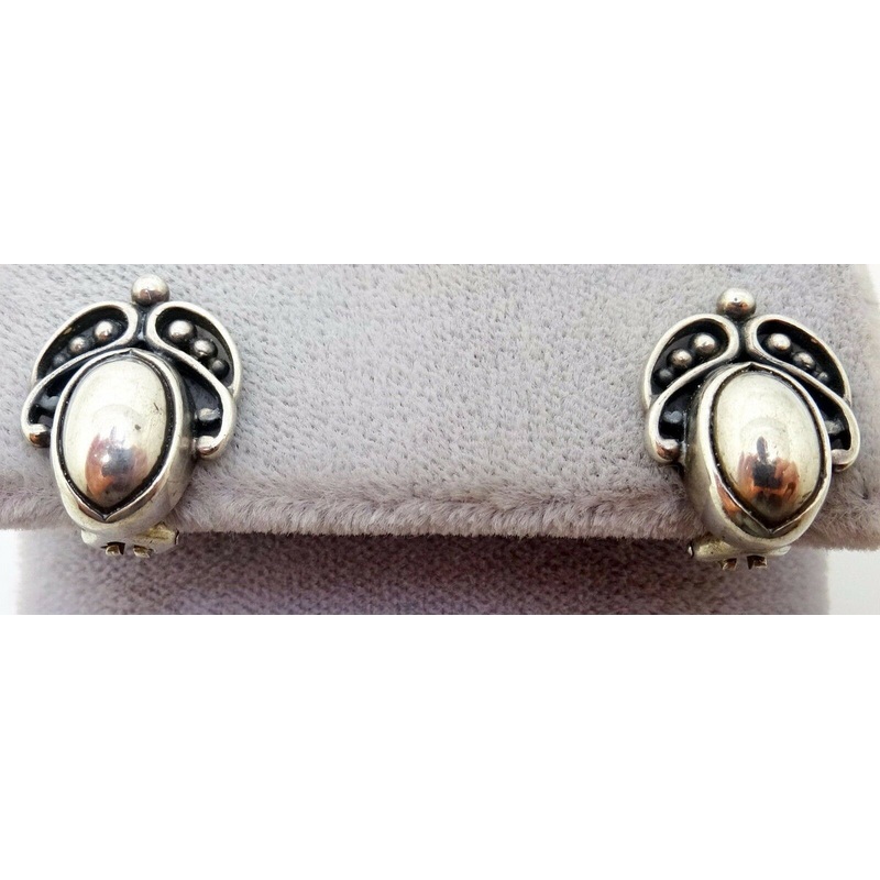 Georg Jensen Sterling Earrings #2005 (#J3407)