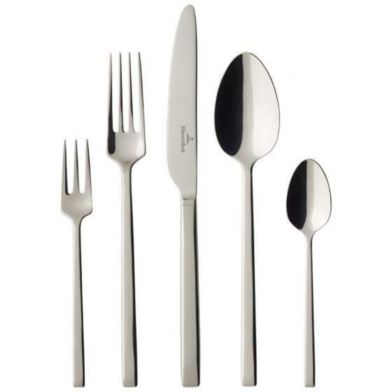 La Classica   Stainless Steel Flatware Set Service 8 New 40 Pcs