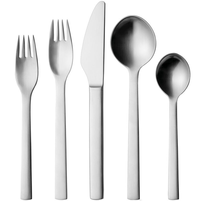 New York by Georg Jensen Stainless Steel Flatware Set For 8 Service 40 Pcs New