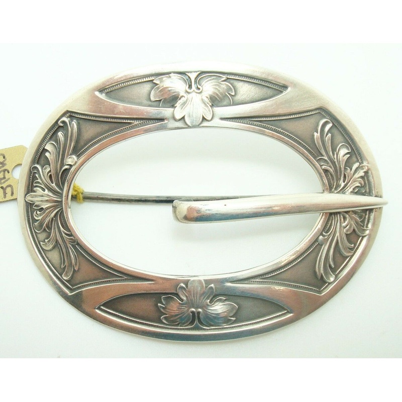 Unger Brothers Sterling Buckle Pin (#J2614)