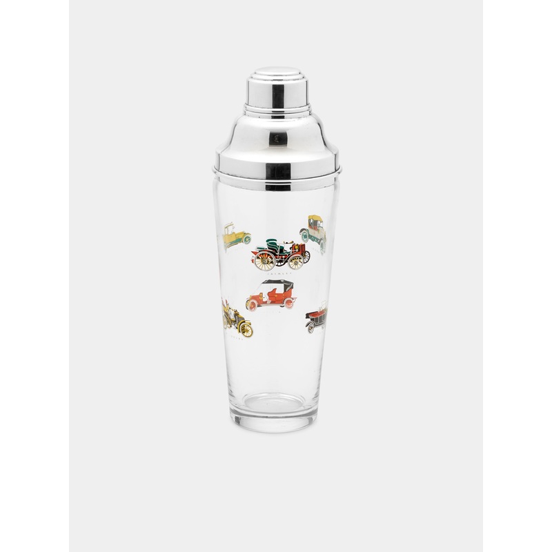 1960s Autocar Glass Cocktail Shaker