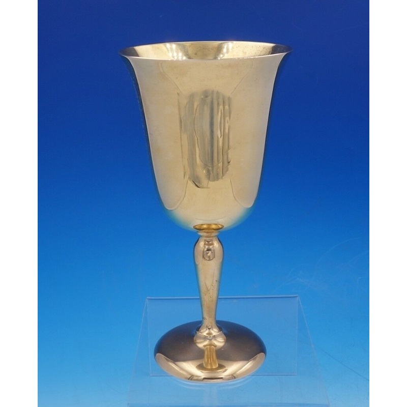 Empress by Dirigold-Dirilyte Water Goblet 3 1/4" x 6 1/2" Tall 9.92 ozt. (#3123)