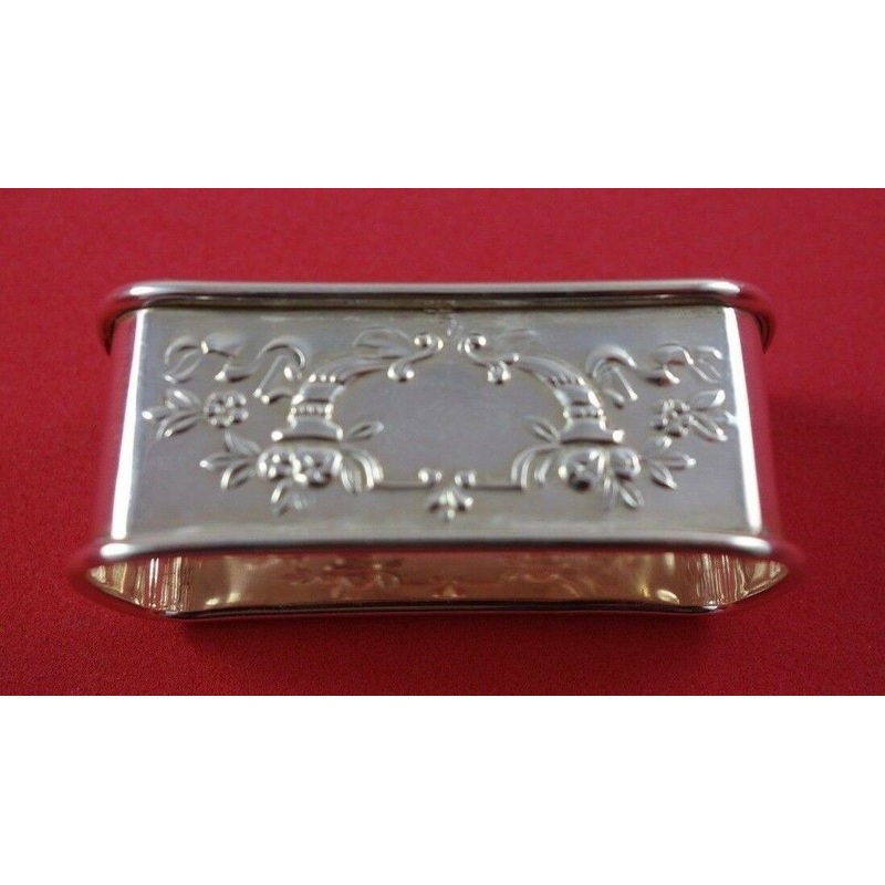 Francis I by Reed & Barton New Script Mark Napkin Ring Oblong 2" x 1 1/4"