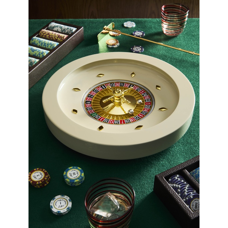 Leather Roulette Set