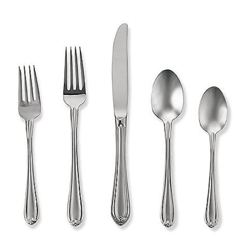 Melon Bud Frosted by Gorham Stainless Steel Flatware Set Service 12 New 65 pc