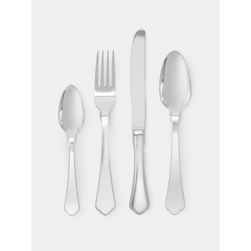 Naples Shiny-Finish Dinner Cutlery (Set of 4)