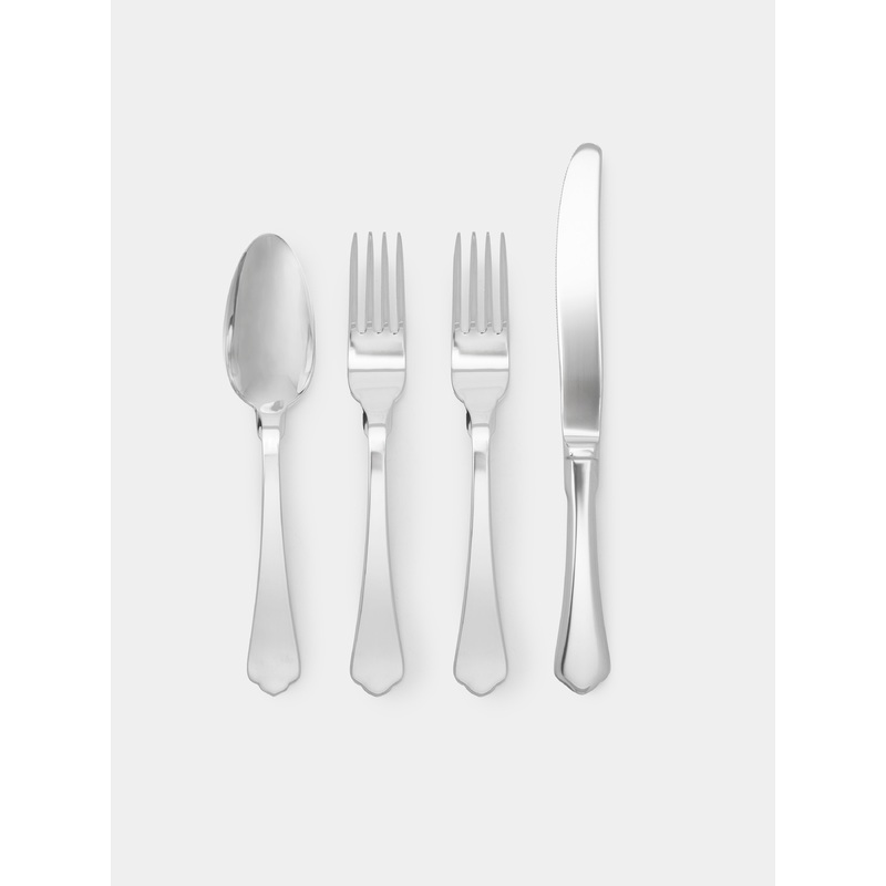 Naples Shiny-Finish Starter/Dessert Cutlery (Set of 4)