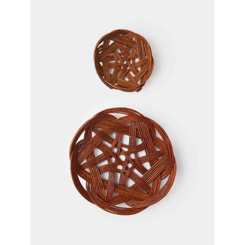 Willow Celtic Knot Trays 12in/30cm (Set of 2)