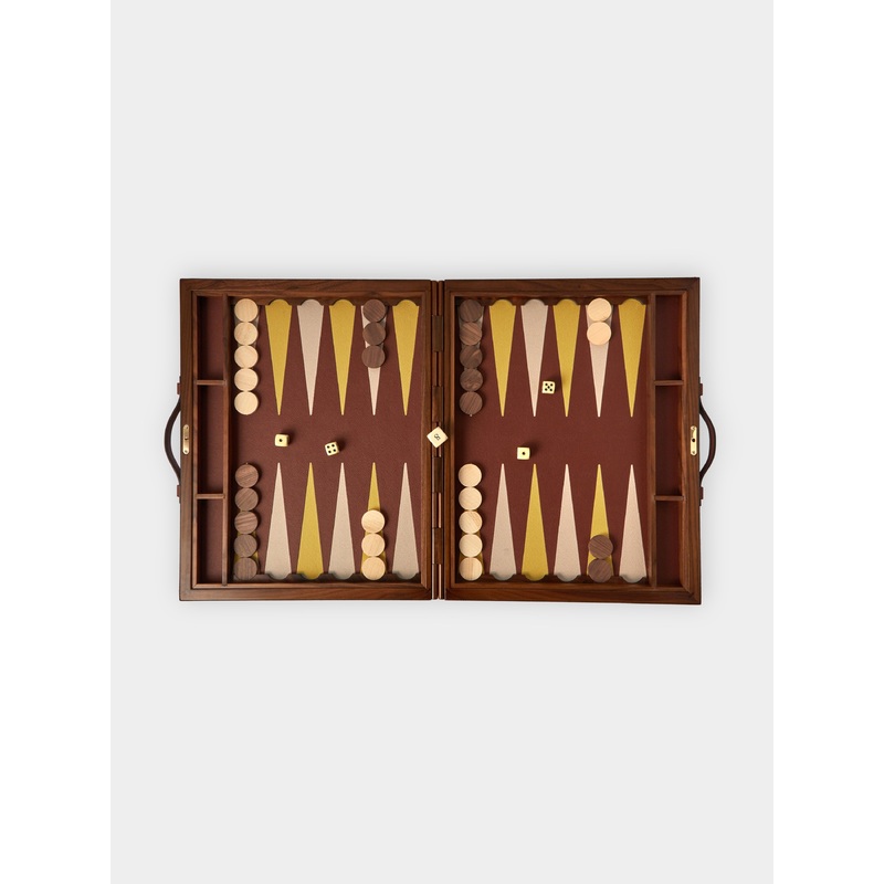 Bond Wood Backgammon Set