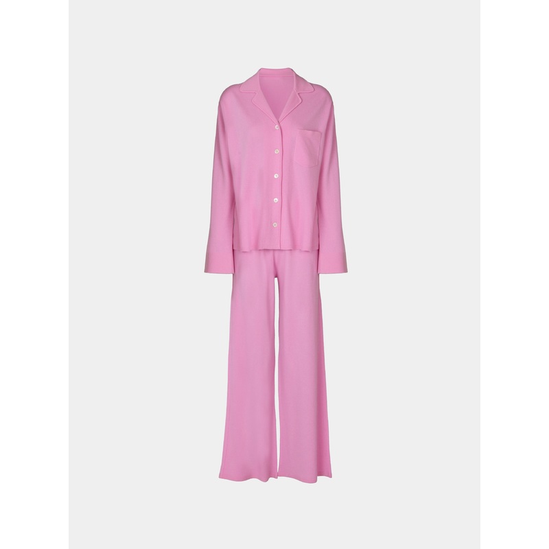 Dorchester Baby Goat Cashmere Pajama Set | Size: L