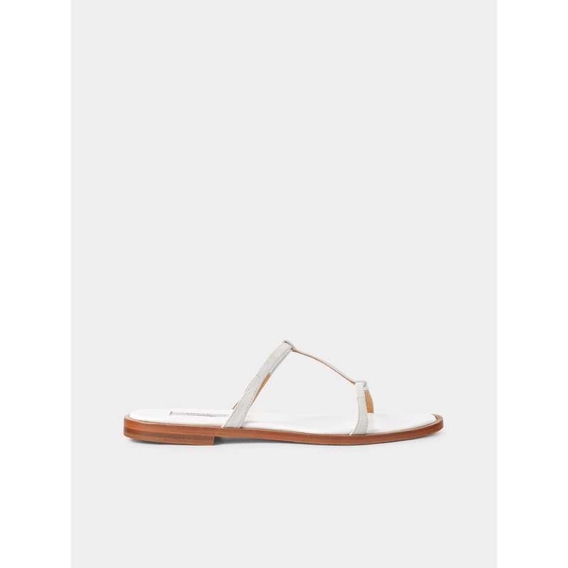 Lips Leather Sandals | Size: 38