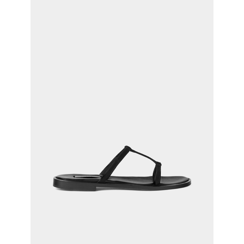 Lips Leather Sandals | Size: 41