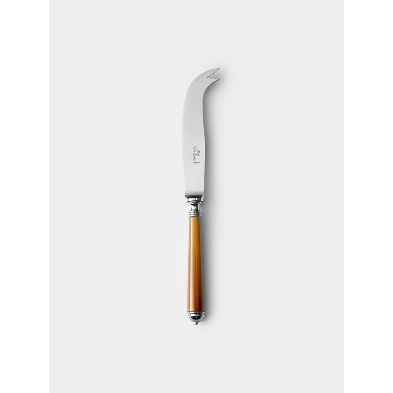 Marbella Dark Horn Resin Cheese Knife