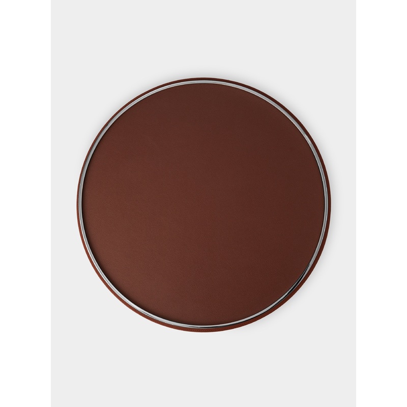 Neptune Leather Lazy Susan (20in/50.5cm)