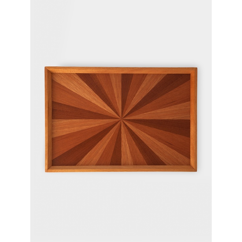 Poke Wood Tray (15in/38.5cm)